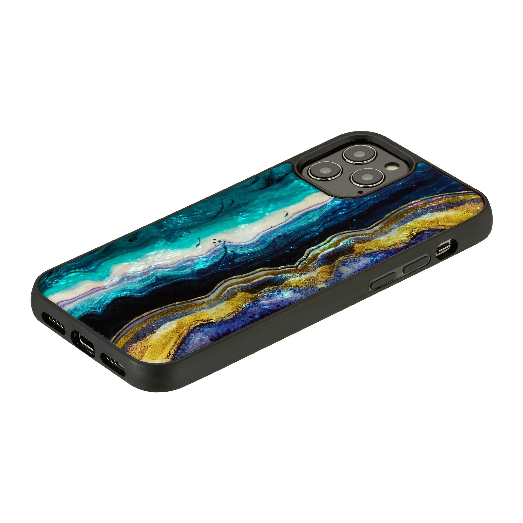 Ikins Case For iPhone 12 Pro Max - Purple Agate - Tashqila Ikins Case For iPhone 12 Pro Max - Purple Agate - Tashqila